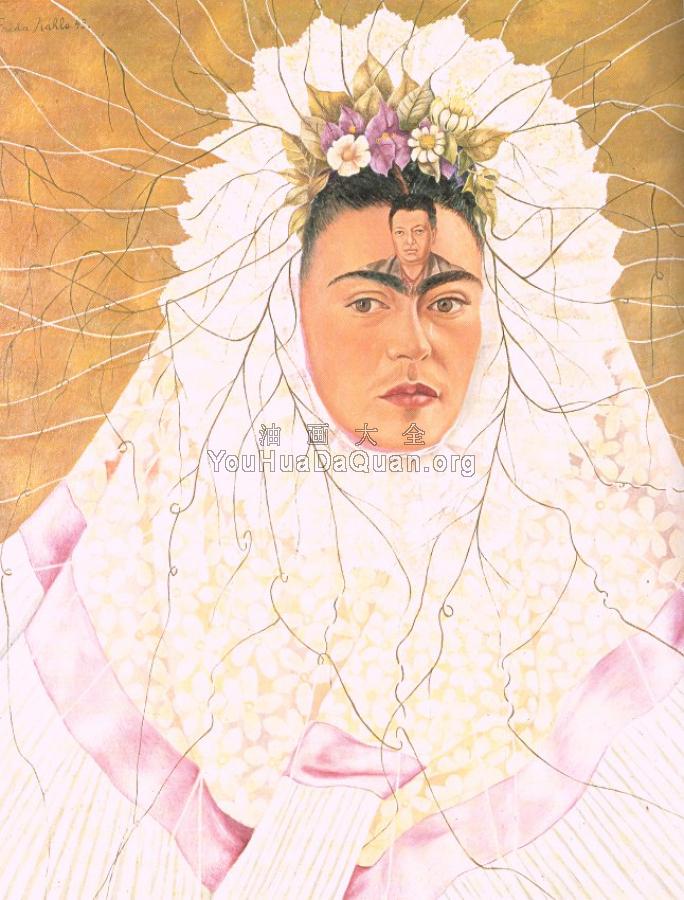 Self Portrait as a Tehuana - 弗里达·卡洛